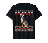Catahoula Leopard Dog Natale Vacanze Catahoula Maglietta