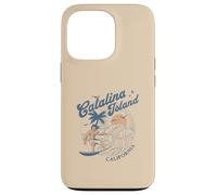 Catalina Island California Surf Retro Vintage Surfer Estate Custodia per iPhone 13 Pro