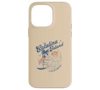 Catalina Island California Surf Retro Vintage Surfer Estate Custodia per iPhone 14 Pro Max