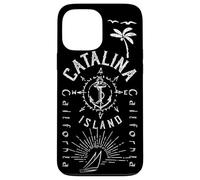 Catalina Island Sailing Compass Rose California Custodia per iPhone 13 Pro Max
