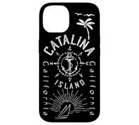 Catalina Island Sailing Compass Rose California Custodia per iPhone 14