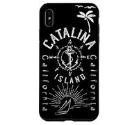 Catalina Island Sailing Compass Rose California Custodia per iPhone XS Max