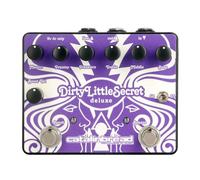 Catalinbread Dirty Little Secret Deluxe - Pedale Overdrive con interruttore esterno a levetta, controllo Boost e jack Line-Out (viola)