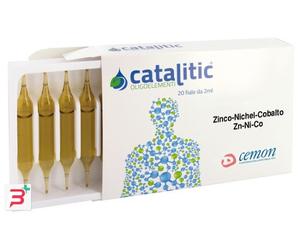 CATALITIC OLIGOELEMENTI ZINCO NICHEL COBALTO ZN-NI-CO 20 AMPOLLE