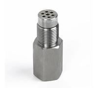 Catalizzatore 1 adattatore per sensore di ossigeno, spia di controllo del motore per auto, distanziatore per sensore di ossigeno O2 a rete catalitica Convertitori catalitici per auto