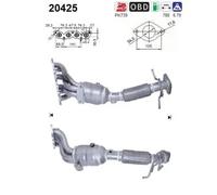 Catalizzatore 20425 AS per FORD VOLVO