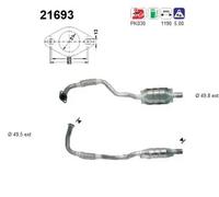 ASA Selection Catalizzatore AS 21693 per Opel Astra F/G 1.6 75 CV