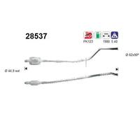 As 28537 Catalizzatore per Peugeot 206 2A/C