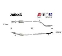 Catalizzatore 28544D AS per PEUGEOT 206 Hatchback