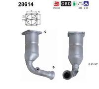 Catalizzatore 28614 AS per PEUGEOT CITROËN