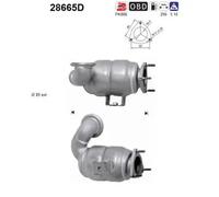 AS 28665D Catalizzatore Marmitta catalitica per FIAT Ducato Bus (250, 290)