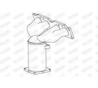 WALKER 28845 Catalizzatore