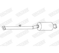 Convertitore catalitico WALKER 28871
