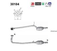 Catalizzatore 30184 AS per DACIA LOGAN LOGAN MCV SANDERO LOGAN EXPRESS