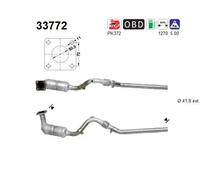 Catalizzatore 33772 AS per SEAT VW