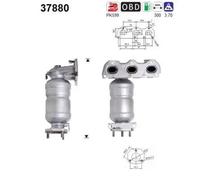 ASA Selection Catalizzatore AS 37880 per VW Polo 9N 1.2 12V, Seat Ibiza III, Cordoba 6L2 6Y5