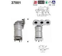 As 37881 Catalizzatore per VW Polo 9A 9N