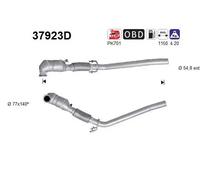 103 KW 140 CV CATALIZZATORE PER Skoda Octavia II Combi 1Z5 2.0 TDI 16V