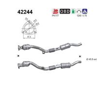 140 KW 190 CV CATALIZZATORE PER VW Passat 3B3 2.8 4motion