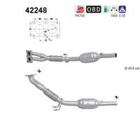 As Catalizzatore per Audi A3 Seat Skoda VW Caddy Golf 5 Touran 1,6