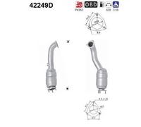 ASA Selection Catalizzatore per Audi A6 4F2 2.7 TDI 132 KW 180 CV