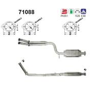 Catalizzatore 71088 AS