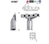 Catalizzatore 91067 AS per SUZUKI SWIFT III