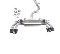 Catalizzatore Adatto per Audi A3 2.0T 2014-2023 silenziatore con valvola del sistema di scarico ad alte prestazioni GFC catback SUS304 a quattro ruote.