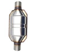 Catalizzatore Adatto per convertitore catalitico universale per auto 2'' 2.25'' 2.5'' 3" Sistema di scarico 400 celle in acciaio inossidabile saldato(3 inch)