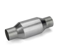 catalizzatore auto Catalizzatore Convertitore catalitico saldabile a 400 celle con ingresso/uscita universale da 1/2X 3 pollici, lunghezza 11", in acciaio inossidabile, ad alto flusso(1pc)