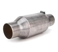catalizzatore auto Catalizzatore Convertitore catalitico universale da 2'', 2,25'', 2,5'', 3" 400 celle, silenziatore ad alto flusso Euro1, tondo, in acciaio inossidabile
