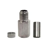 catalizzatore auto Distanziatore universale per sensore di ossigeno O2 per auto, adattatore per luce motore, tappo per convertitore catalitico(Type A)