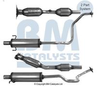 Catalizzatore BM CATALYSTS BM91617H per PRIUS Liftback 1.5 2003-