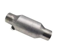 Catalizzatore Convertitore catalitico con porta sensore 2'' 2,25'' 2,5'' 3'' EURO 1 Sistema di scarico universale per auto rotondo 400 celle saldato Convertitori catalitici per auto(2.25 inch)