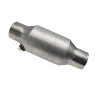 Catalizzatore Convertitore catalitico da 2"/2,25"/2,5"/3" Filtro di scarico a nido d'ape con nucleo metallico ad alto flusso 200 celle Euro1 Sport Convertitori catalitici per auto(2.5 inch)