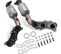 Catalizzatore Convertitore catalitico di scarico anteriore sinistro e destro 2 pezzi adatto per Toyota FJ 2003-2011 adatto per Cruiser 4Runner Tacoma 4.0L catalizzatore auto