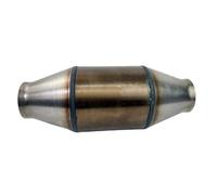 Catalizzatore Convertitore catalitico sportivo ad alte prestazioni con nucleo metallico ad alto flusso da 2,5" e 200 CPSI Convertitori catalitici per auto