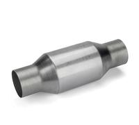 Catalizzatore Convertitore catalitico universale per auto da 3 pollici, sistema di scarico sportivo, 400 celle, flusso elevato, Euro 1, in acciaio inox, da saldare Catalizzatore Catalitico