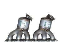 Catalizzatore Coppia di convertitori catalitici adatti per Land Rover LR2 3.2L L6 - Benzina 2008-2012 LR001967 LR001968 Convertitori catalitici per auto