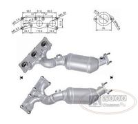 Catalizzatore DFC BMW 130i 3.0i V6 24V 2996 cc 195 Kw / 265 cv N52 E87 7/05>2/