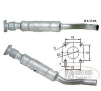 Catalizzatore DFC CHRYSLER PT CRUISER 2.0i 16V 1996 cc 104 Kw / 141 cv 00>