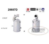 Catalizzatore DFC Fiat Scudo 1.6TD MJTD DPF 1560 cc 66 Kw / 90 cv DV6UC (9HM