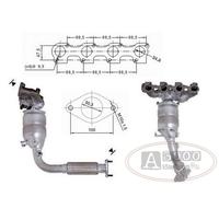 Catalizzatore DFC FORD STREETKA 1.6i 8V 1599 cc 70 Kw / 95 cv CDA/B/C 11/02>12/0
