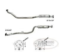 Catalizzatore DFC MERCEDES E240 2.4i 2398 cc 125 Kw / 170 cv 112911 W210 / T210