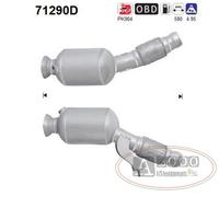 Catalizzatore DFC MERCEDES VITO 2.1 W639 111CDi (OM646.980 eng; 1st cat; DPF mod