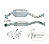 Catalizzatore DFC OPEL CORSA A 1.6i 1598 cc 72 Kw / 98 cv C1.6SE 08/90>03/30