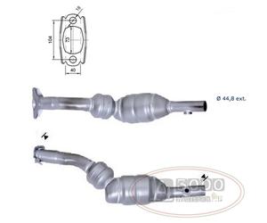 Catalizzatore DFC RENAULT CLIO 1.4i 16V 1390 cc 72 Kw / 98 cv K4J Tº CR1A 9/05>