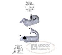 Catalizzatore DFC RENAULT CLIO 1.5TD DCI 1461 cc 63 Kw / 86 cv K9K 766 10/09>8/1