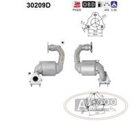 Catalizzatore DFC RENAULT LATITUDE 2.0TD DCI DPF 1995 cc 127 Kw / 173 cv M9R 1/1