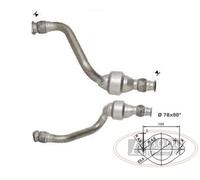 Catalizzatore DFC RENAULT MASTER 2.5TD DCi 2463 cc 73 Kw / 99 cv G9U 754 10/03>5